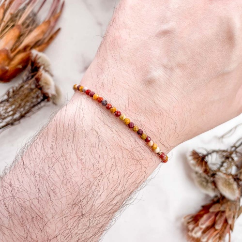 Браслет из мукаита (огранка)