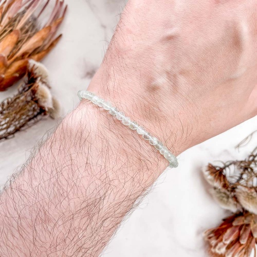 Браслет из флюорита (огранка)