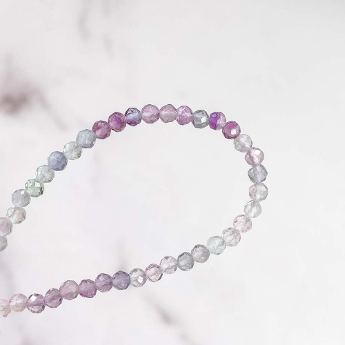 Браслет из флюорита (огранка)