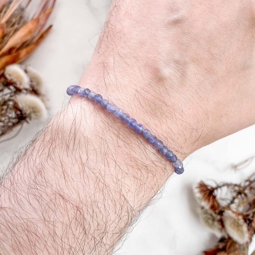 Браслет из танзанита (огранка)