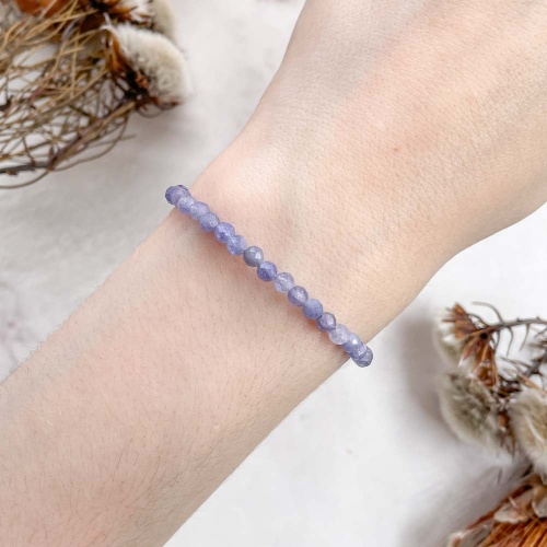 Браслет из танзанита (огранка)