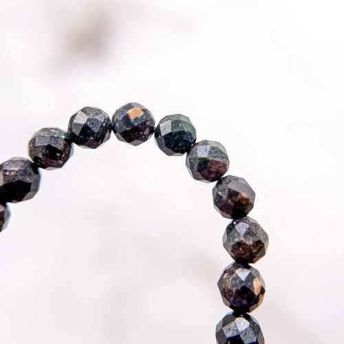 Браслет из опала матричного (огранка)