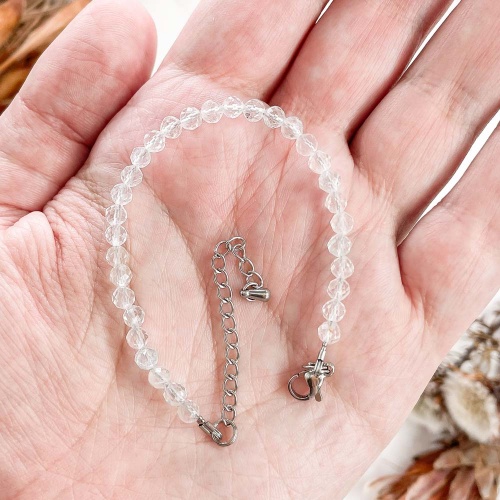 Браслет из топаза (огранка)