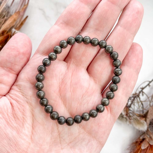 Браслет из пирита 