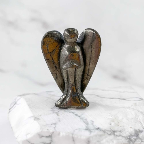 Фигурка ангел из пирита