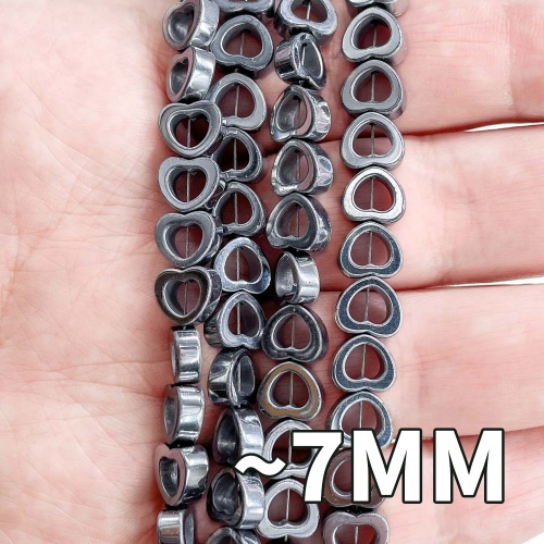 Нить бусин из геметина 7 мм