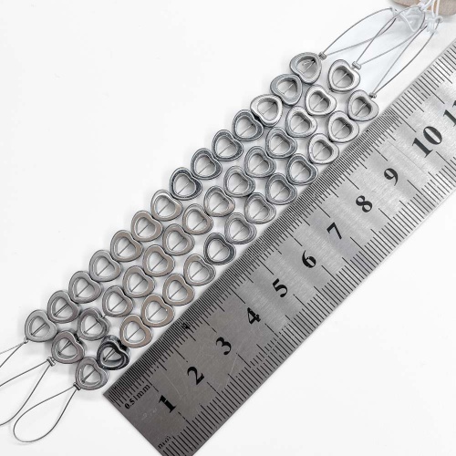 Нить бусин из геметина 7 мм