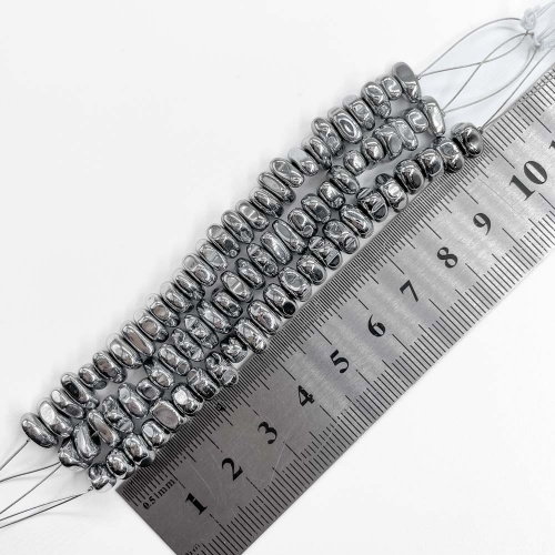 Нить бусин из геметина 3,5 мм