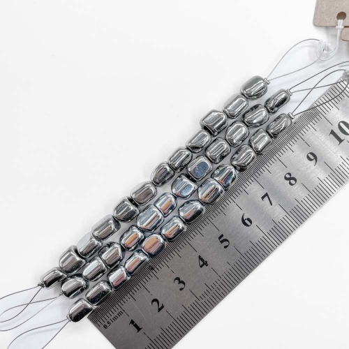 Нить бусин из геметина 7,5 мм