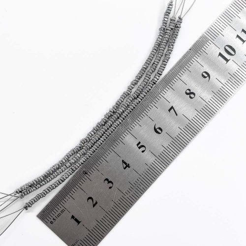 Нить бусин из геметина 0,7 мм