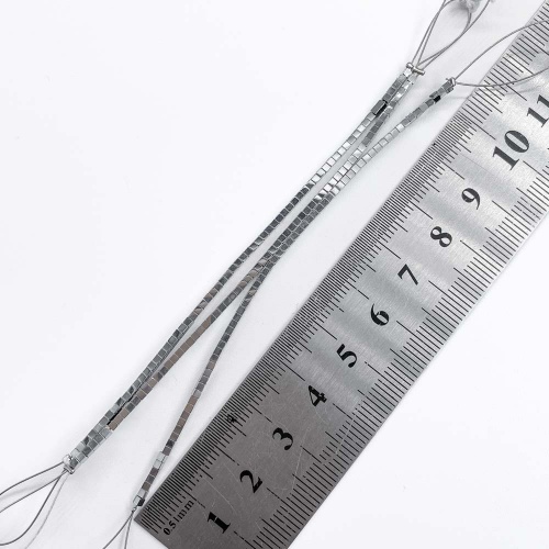 Нить бусин из геметина 1,5 мм