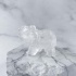 Слон маленький из горного хрусталя
