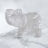 Слон маленький из горного хрусталя