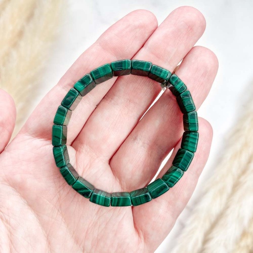 Браслет из малахита