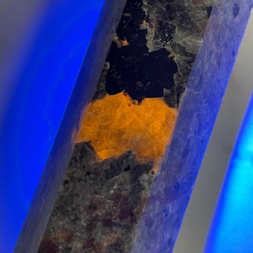 Столбик из йооперлита + УФ