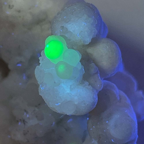 Арагонит + УФ