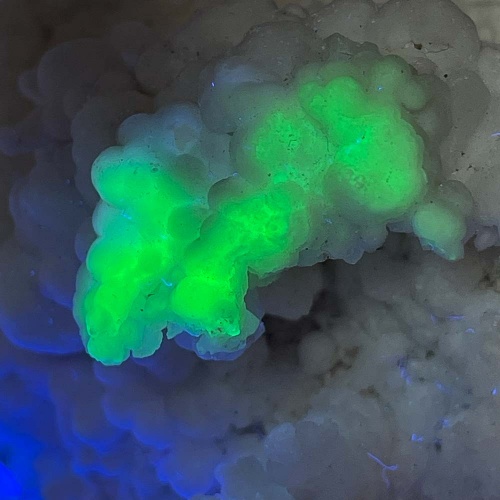 Арагонит + УФ