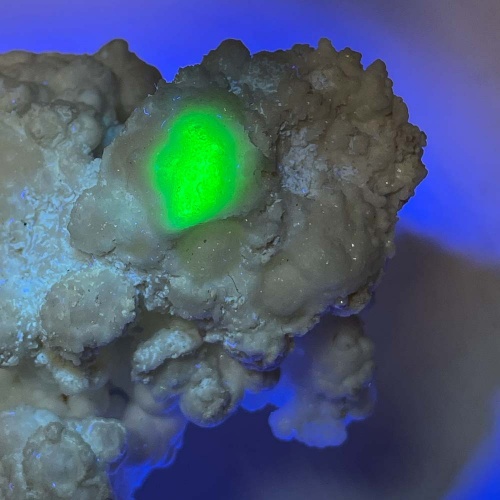 Арагонит + УФ