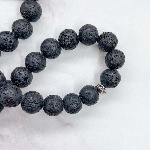 Четки из лавы 33 бусины