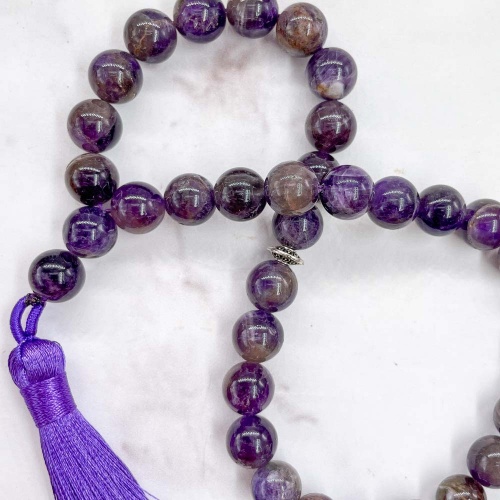 Четки из аметиста 33 бусины