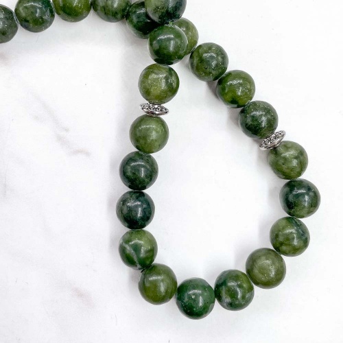 Четки из серпентина 33 бусины