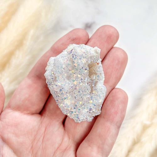 Кварц с напылением