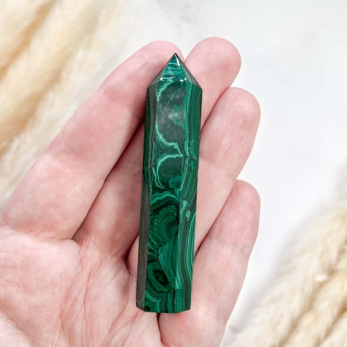 Столбик из малахита