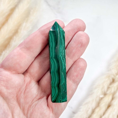 Столбик из малахита