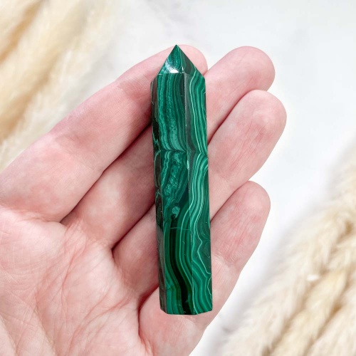 Столбик из малахита