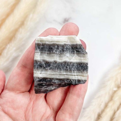 Кальцит полосатый