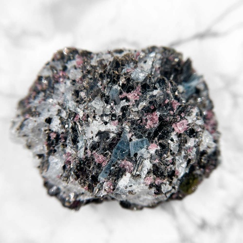 Кианит +УФ, альмандин, биотит