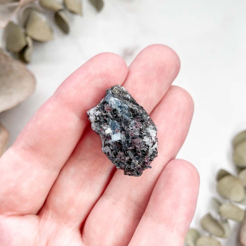 Кианит +УФ, альмандин, биотит