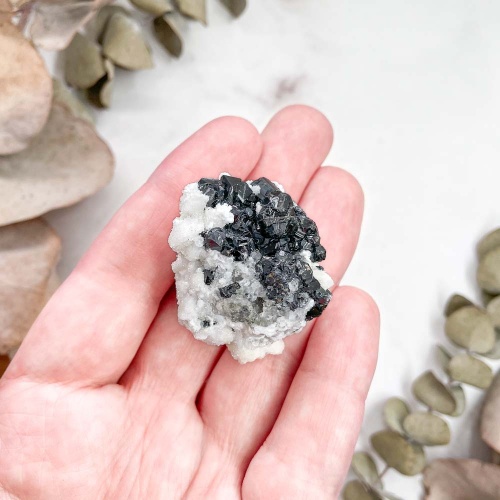 Сфалерит и кальцит