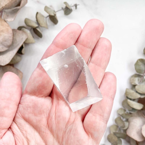 Кальцит выколки (исландский шпат)