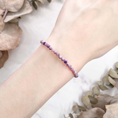 Браслет из чароита (огранка)