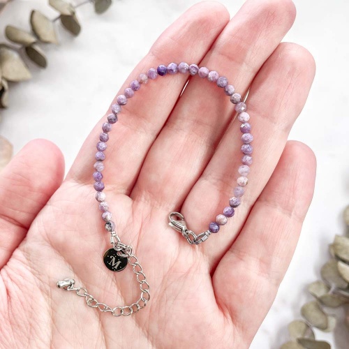 Браслет из чароита (огранка)