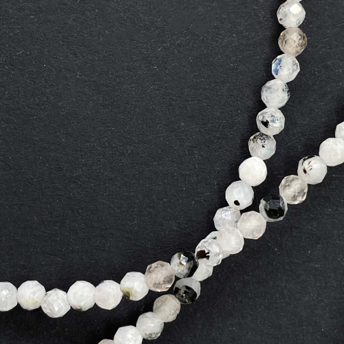 Чокер из лунного камня (огранка)