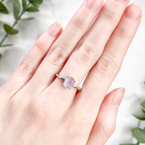 Кольцо с лунным камнем