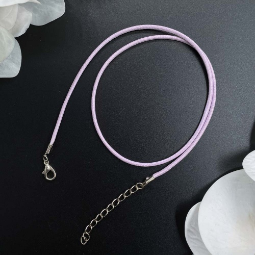 Шнурок сиреневый 45(+5) см