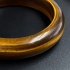 Цельный браслет из тигрового глаза