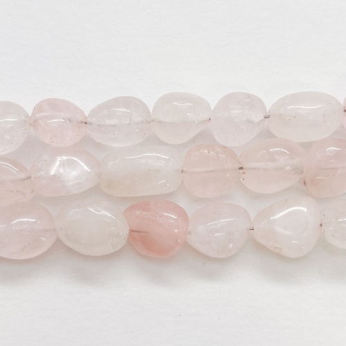 Бусины из кварца розового