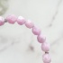 Браслет из кунцита розового (огранка)