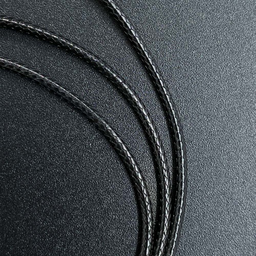 Шнурок черный 55(+5) см