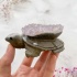Фигурка черепаха из аметиста