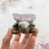 Фигурка черепаха из аметиста