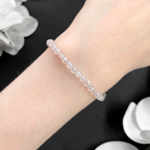 Браслет из лунного камня (огранка)