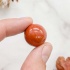 Шар из яшмы красной