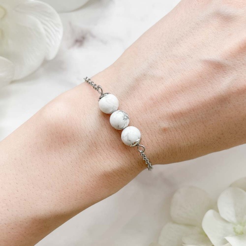 Браслет из магнезита