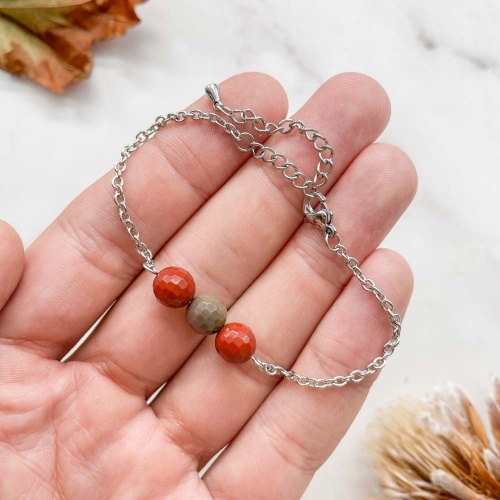 Браслет из мукаита (огранка)