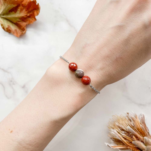 Браслет из мукаита (огранка)